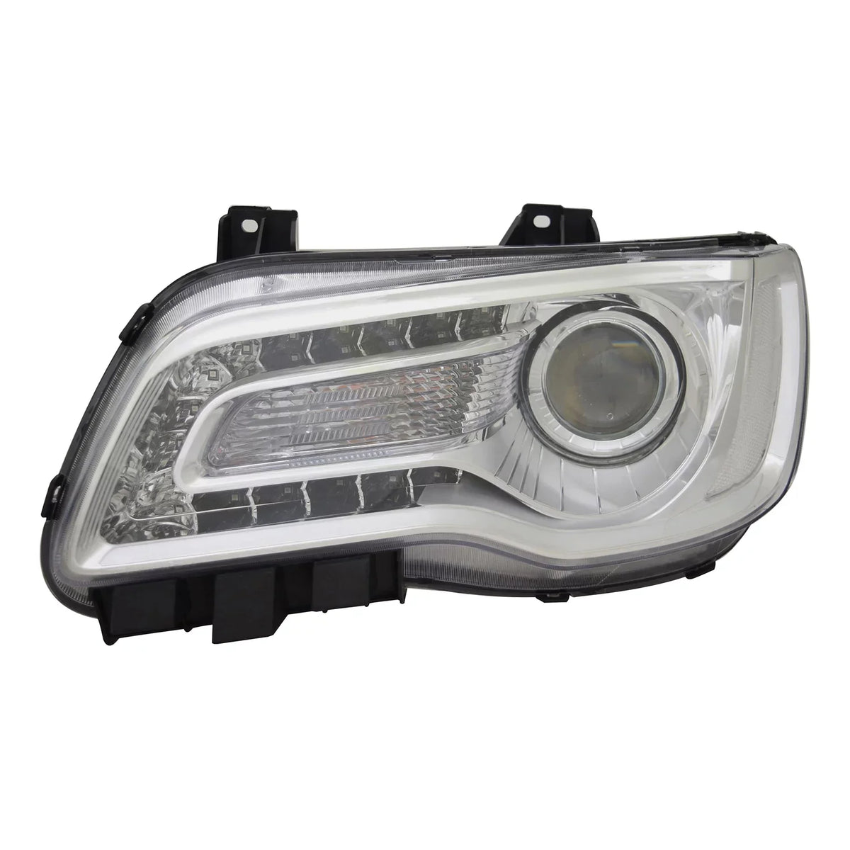 KAI New CAPA Certified Standard Replacement Driver Side Headlight Assembly; Fits 2018-2020 Chrysler 300