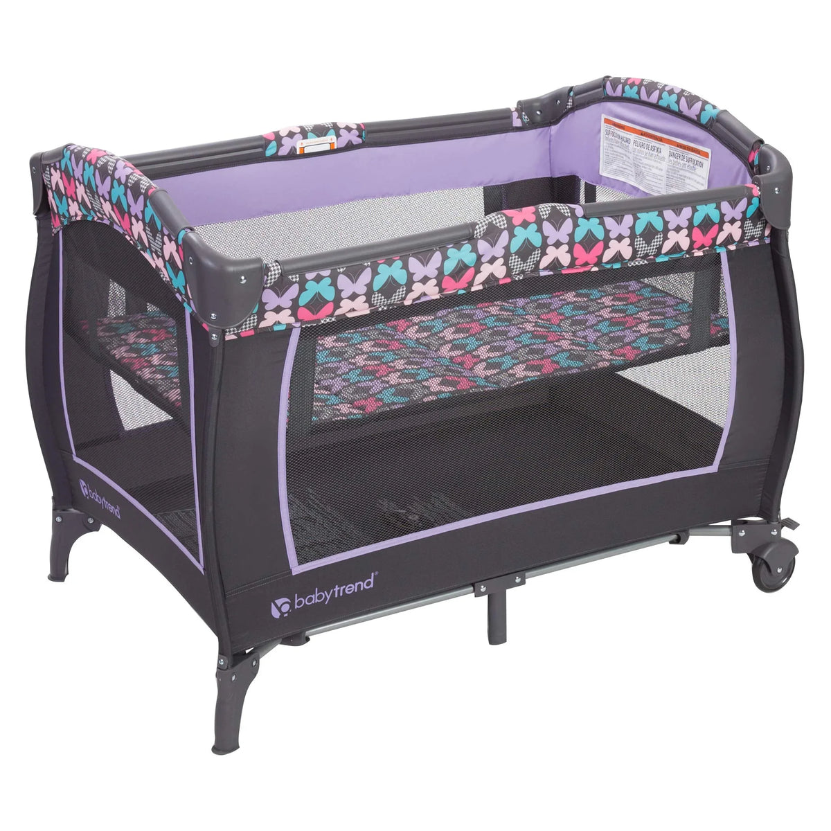 Baby Trend Portable Folding Infant Trend-E Nursery Center with Bassinet; Sophia