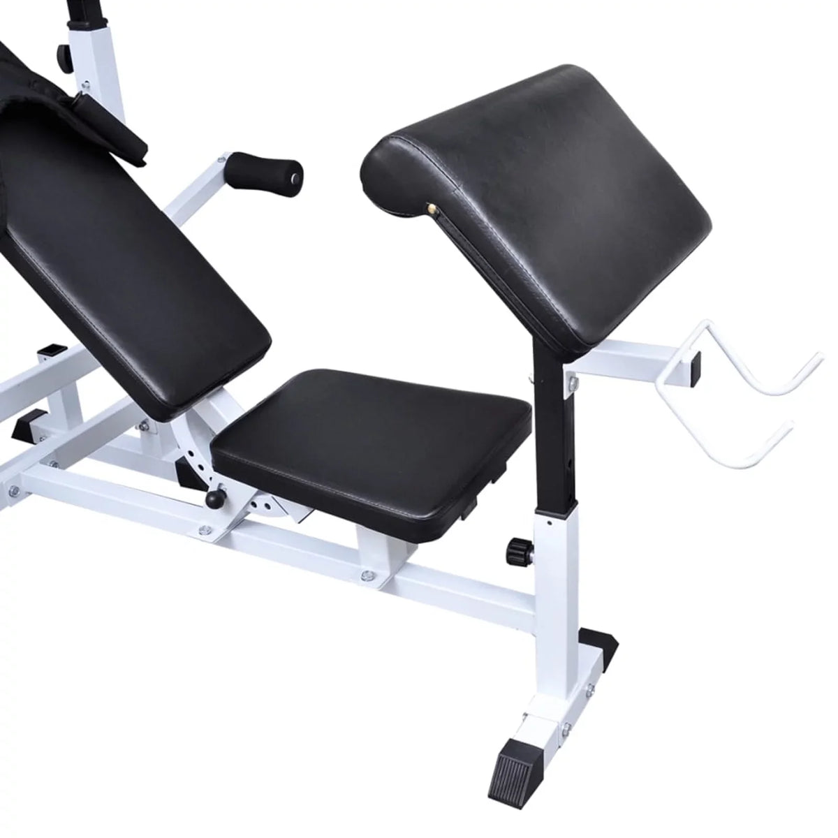 Aibecy Weight Bench with Weight Rack; Barbell and Dumbbell Set 264.6 lb