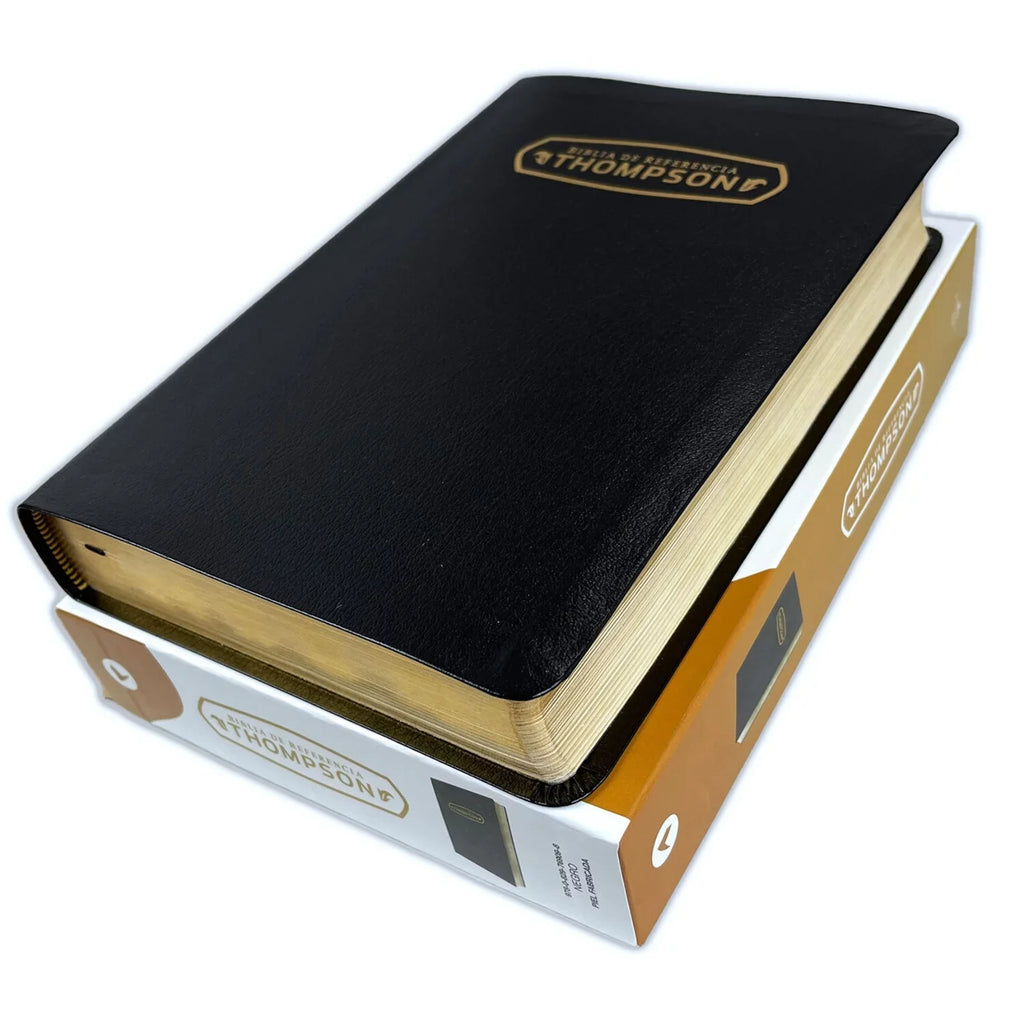 Biblia de Referencia Thompson; Reina Valera 1960; Piel Reciclada/ Spanish Thompson Chain Reference Bible; Reina Valera 1960; Recycled Leather Fibers (Other)