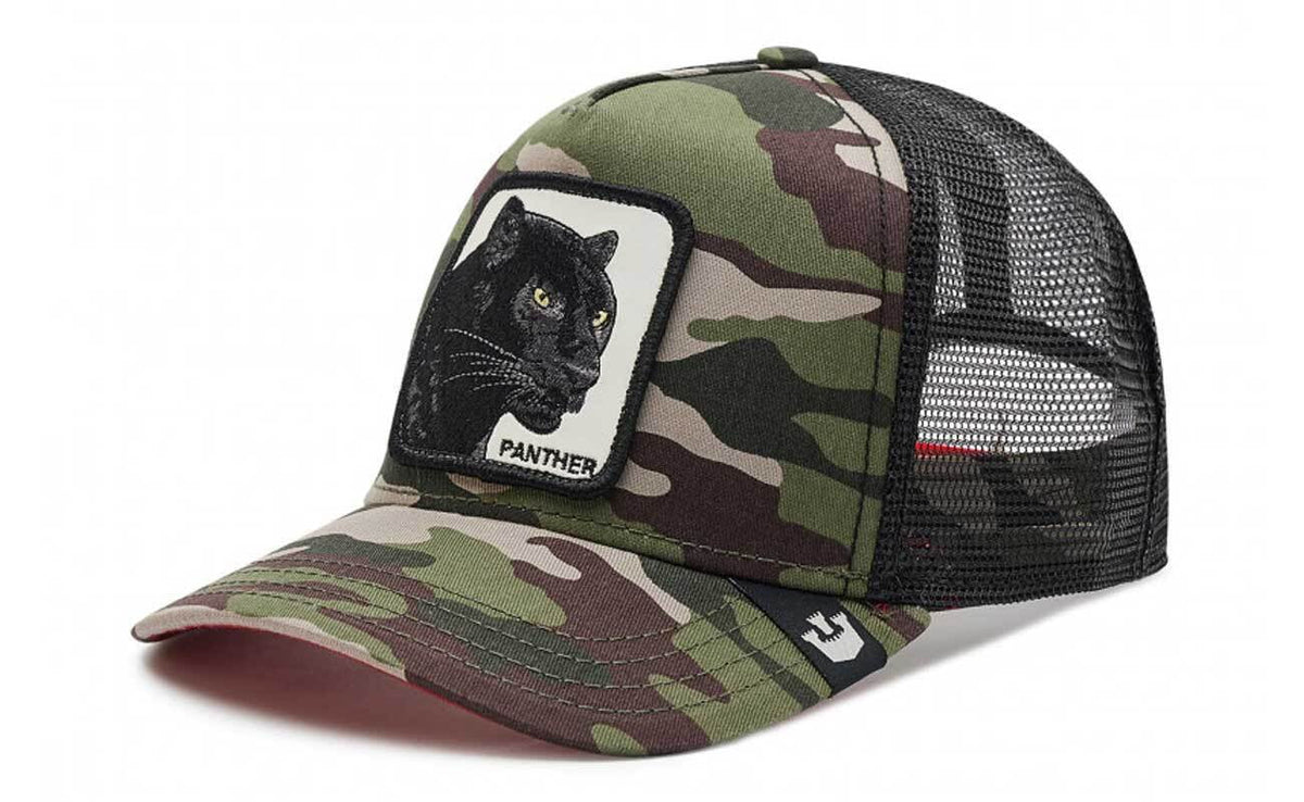 Goorin Bros The Panther 101-0381-CAM Animal Farm Trucker Hat; One Size