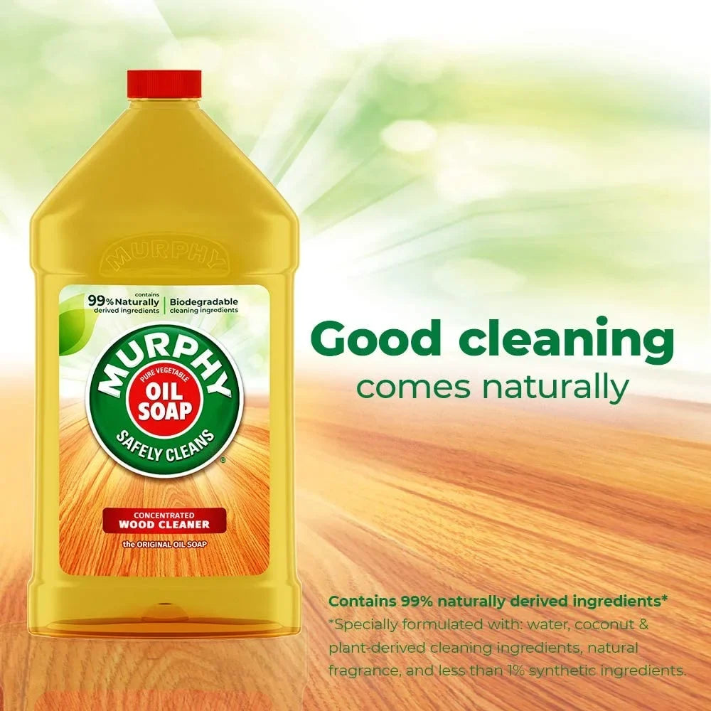 Murphy Oil Soap Wood Cleaner; Original; 32 Ounce; 3 Pack