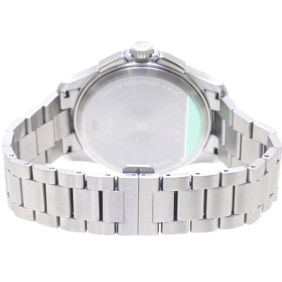 GUCCI G Timeless Chronograph YA126272 126.2 Stainless Steel Men's 39276 (Like New)