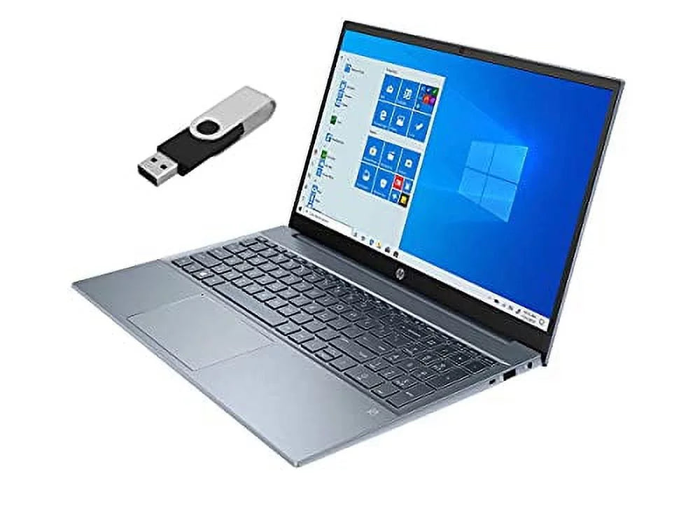 2022 HP Pavilion 15.6" FHD Touchscreen Device 12th Gen 10-Core i7-1255U 32GB DDR4 1TB NVMe Drive Iris Xe Graphics HDMI Webcam WiFi-6 Bluetooth Backlit Keyboard Windows 11 Pro w/ 32GB USB Included