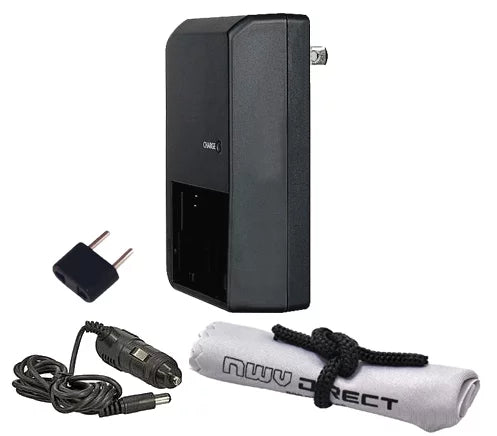 Sony Handycam HDR-CX110 Off Camera 'Chipsetligent' Rapid Charger + Nwv Direct Microfiber Cleaning Cloth.