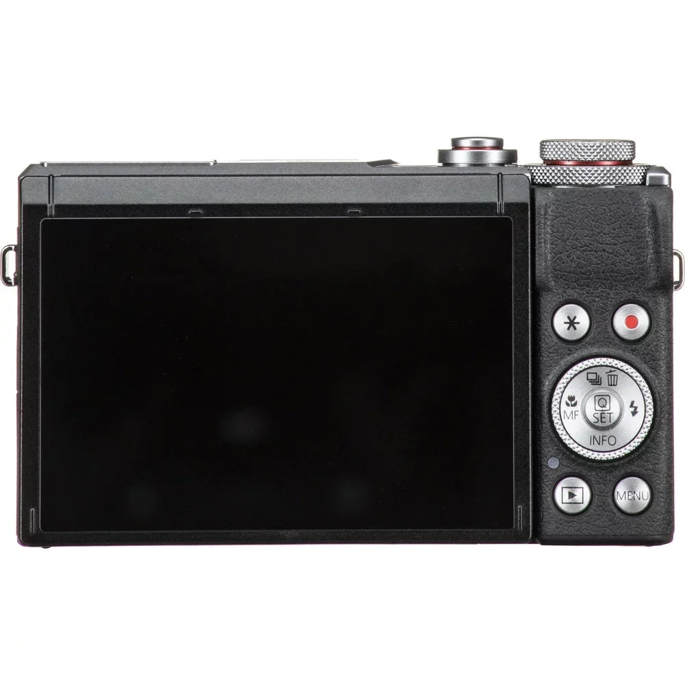 Canon PowerShot G7 X Mark III Digital Camera (Silver) + Extra Battery + Flash - 32GB Kit