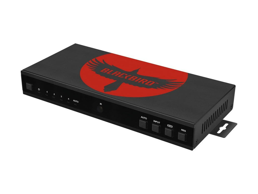 Monoprice Blackbird 4K60 Multiviewer Seamless UHD Video Switcher for Professional AV Installations; HDMI 2.0b; HDCP 2.2 and 1.x Audio Extraction; 18Gbps video bandwidth - Pro-Series