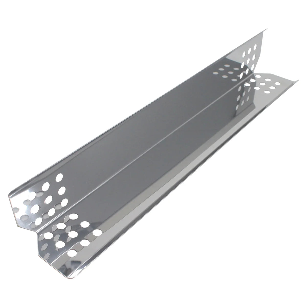 3-Pack BBQ Grill Heat Shield Plate Tent Replacement Parts for Nexgrill 720-0733A - Compatible Barbeque Stainless Steel Flame Tamer; Flavorizer Bar; Vaporizer Bar; Burner Cover 16 1/8"