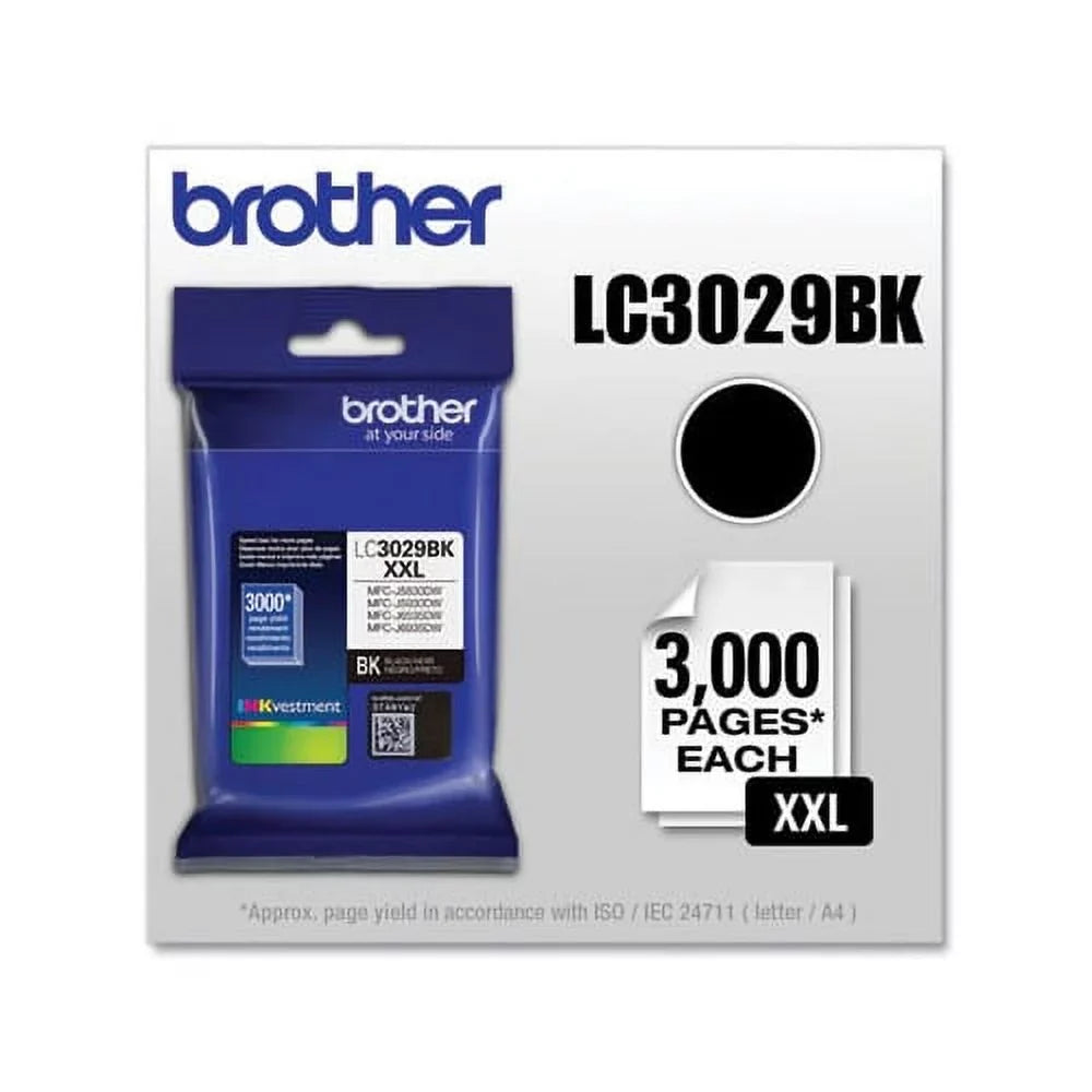 LC3029BK INKvestment Super High-Yield Ink 3;000 Page-Yield; Black