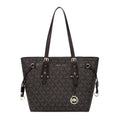 New MK Women's Bag Large Capacity Tote Premium Sense Commuter Shoulder Bag Classic Coffee