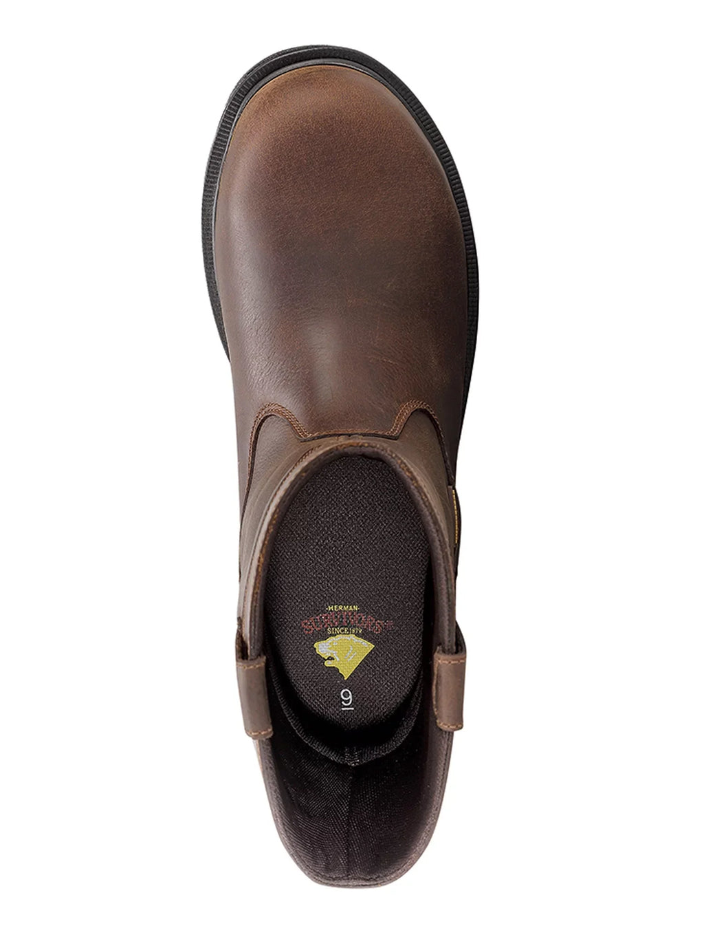 Herman Survivors Men's Plower Fluidproof Pull Work Boots
