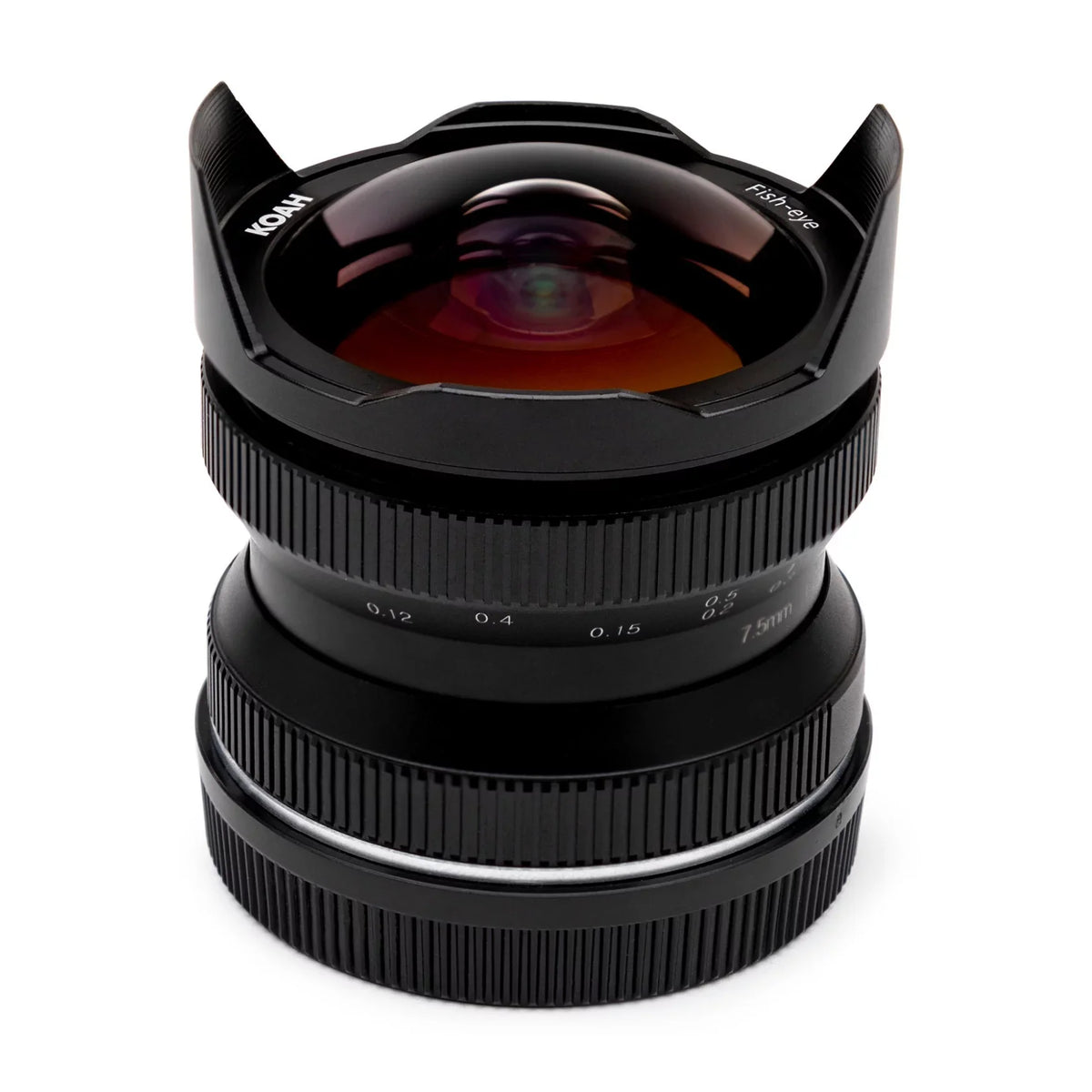Koah Artisans Series 7.5mm f/2.8 Wide-Angle Fisheye Lens for Canon EF-M Mount