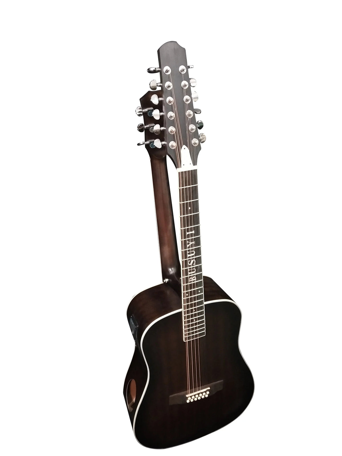 12/6 Strings Acoustic Double Neck; Double Sided Busuyi Guitar 2021 NPT