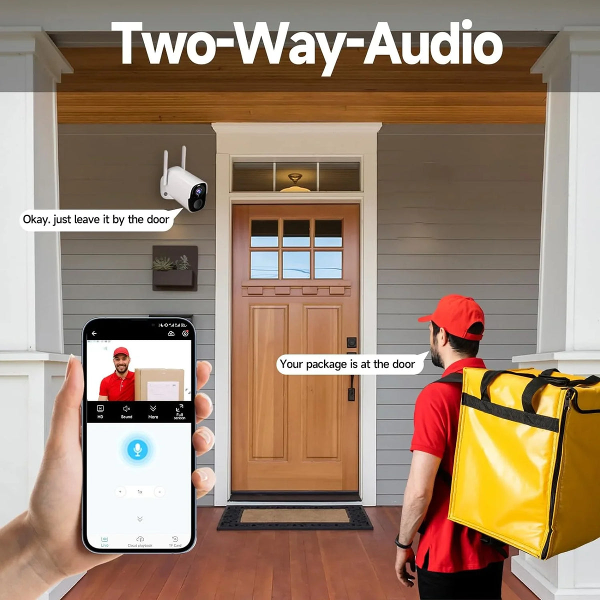 4Pack Security Cameras Wireless Outdoor - 2K QHD Color Night Vision AI Motion Detection WiFi Wireless Cameras for Home Security; Spotlight Siren Alarm Camera with 2-Way Audio; Cloud/SD (up to 256G)
