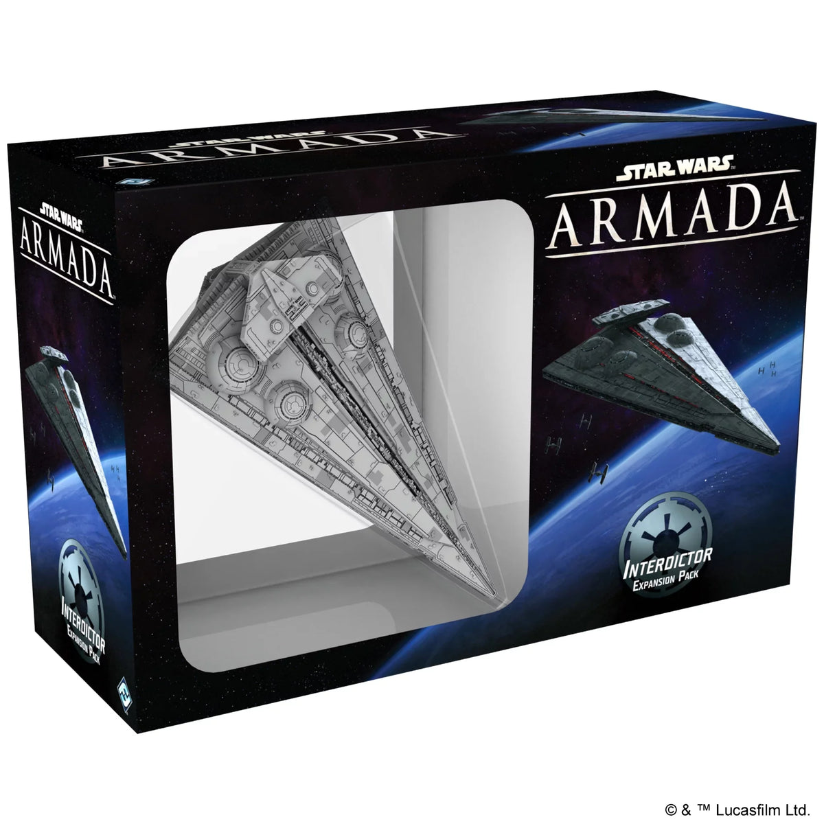 Star Wars Armada: Interdictor Class Star Destroyer Expansion Miniature Game for ages 14 and up; from Asmodee