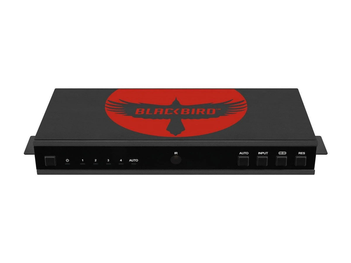 Monoprice Blackbird 4K60 Multiviewer Seamless UHD Video Switcher for Professional AV Installations; HDMI 2.0b; HDCP 2.2 and 1.x Audio Extraction; 18Gbps video bandwidth - Pro-Series