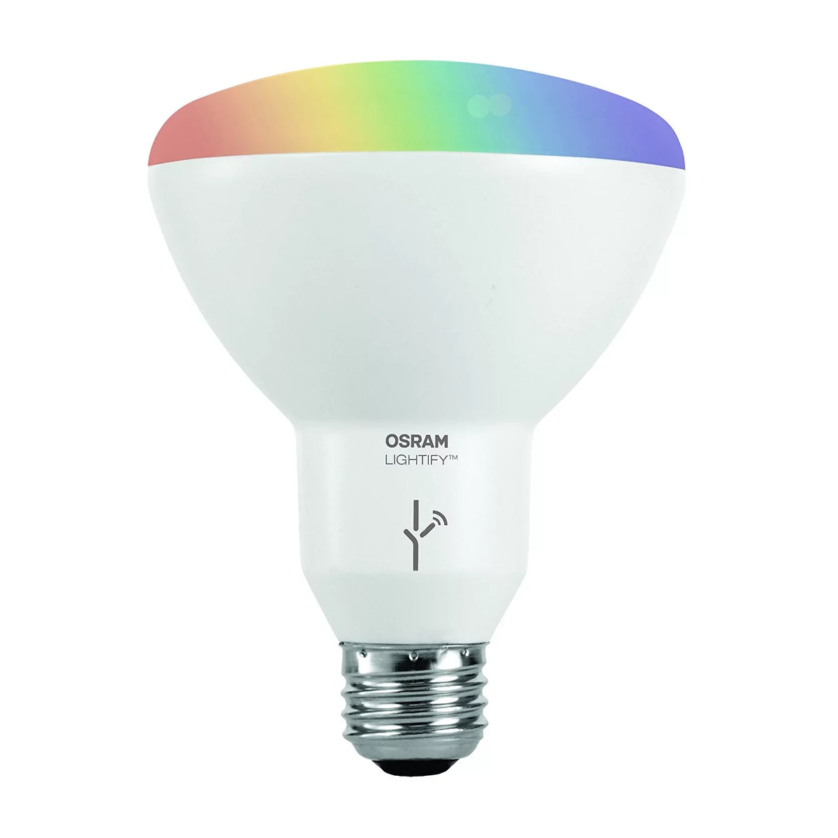 Sylvania SMART+ ZigBee 65W Equivalent Full Color BR30 High CRI LED Light Bulb; 2-count