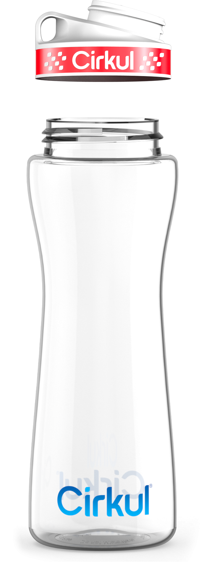 Custom 22oz. Plastic Bottle & Comfort Grip Lid NG80W6